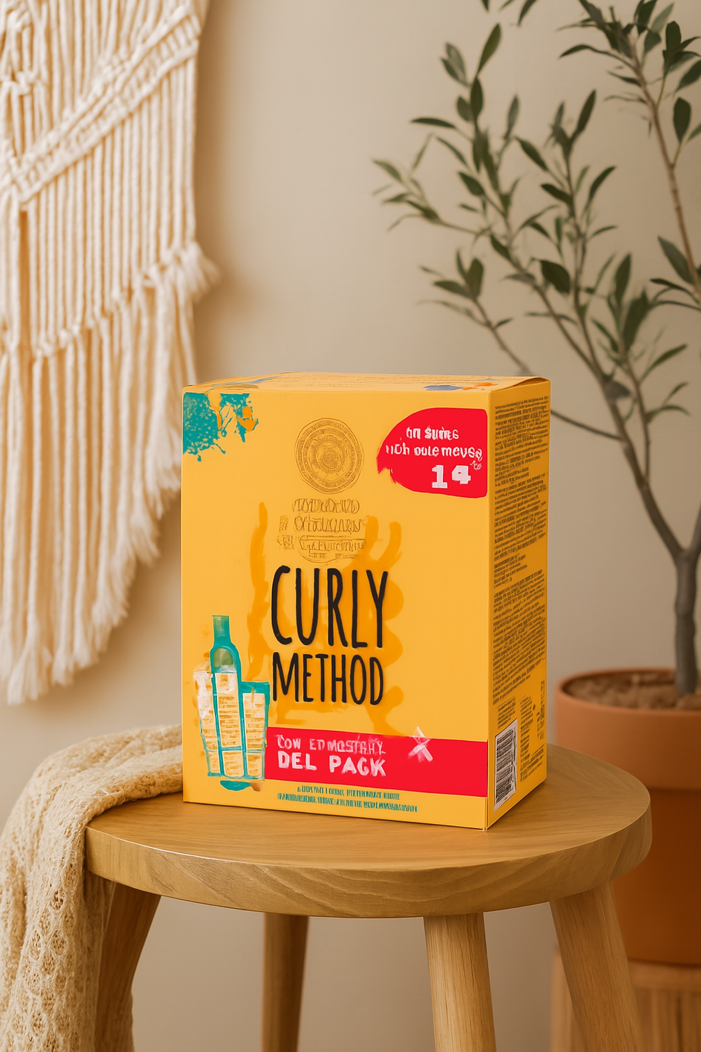 🧡 Kit Método Curly Oblepikha Siberica – Rutina Capilar Vegana para Rizos Definidos