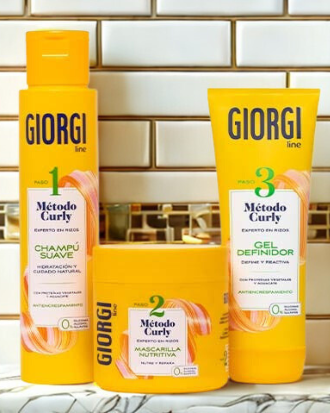 Kit Metodo Curly Giorgi