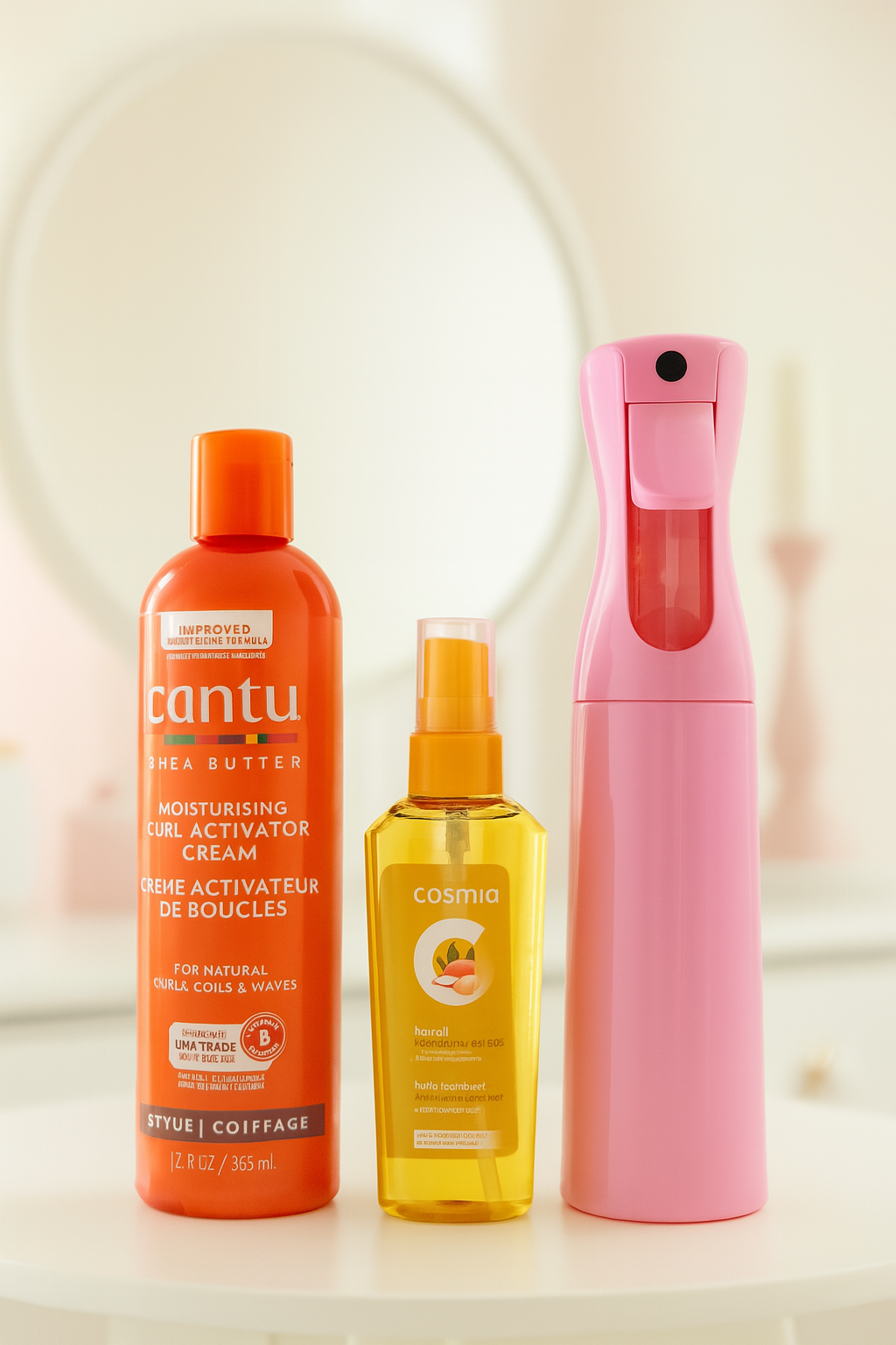 ✨ Kit LOC Hidratación Exprés para Rizos ✨
Liquid + Oil + Cream = Definición, brillo y suavidad en minutos