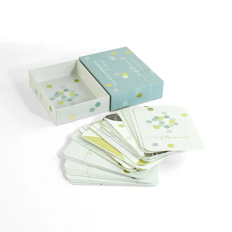 Customized Zodiac Questions Game Card Playing for Young People Custom Scratch Card Game With Box