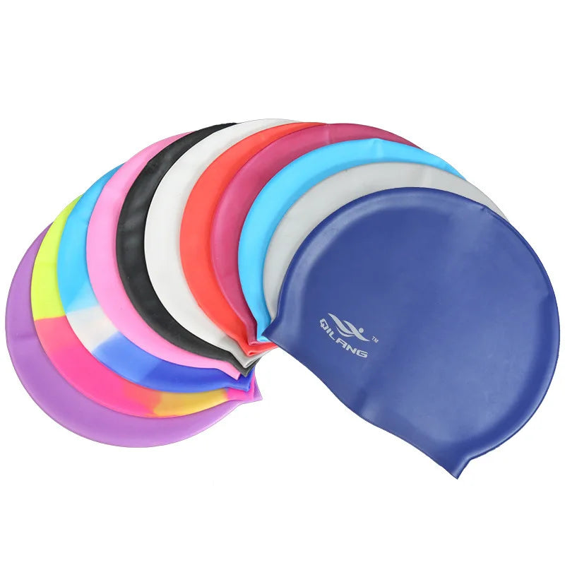 Gorro de natación de silicona impermeable para adultos y niños, protectores auditivos de alta calidad, sin cabeza antiniebla