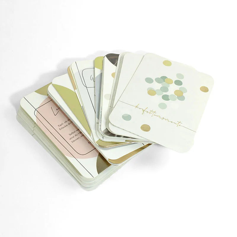 Customized Zodiac Questions Game Card Playing for Young People Custom Scratch Card Game With Box