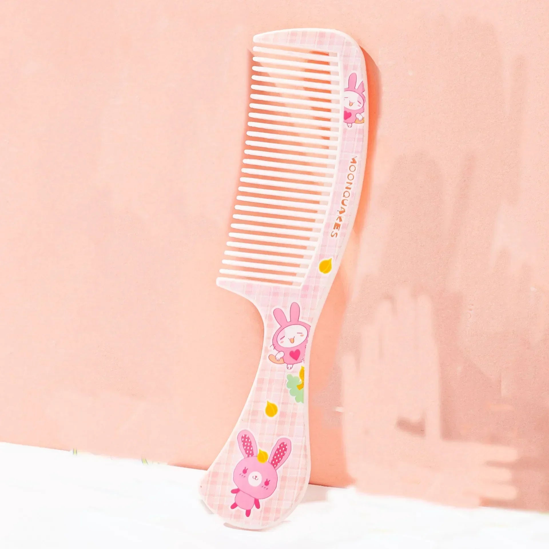 Cepillo de pelo portátil sin enredos para bebé, herramientas para el cuidado de la salud, peines para niños, lindo Conejo, oso, peine para niños, accesorios para niñas