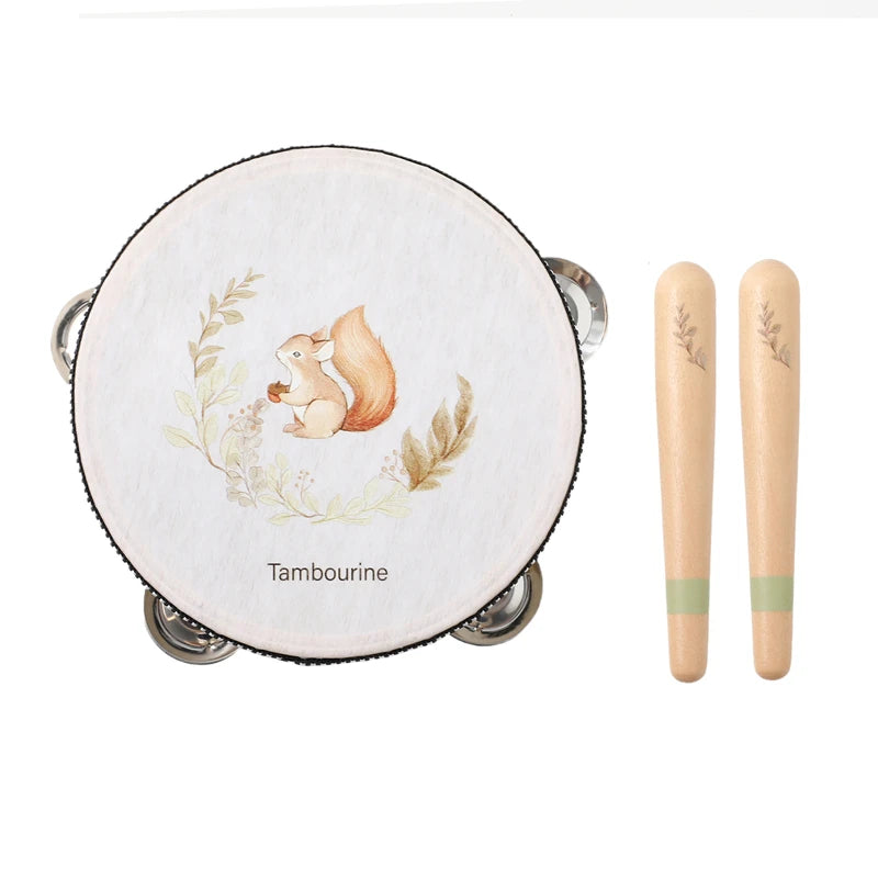 Juguete de madera Montessori, xilófono Multicolor, cuentas de campana, columna de tambor, instrumento Musical, juguete para chico, instrumento Musical educativo, regalo