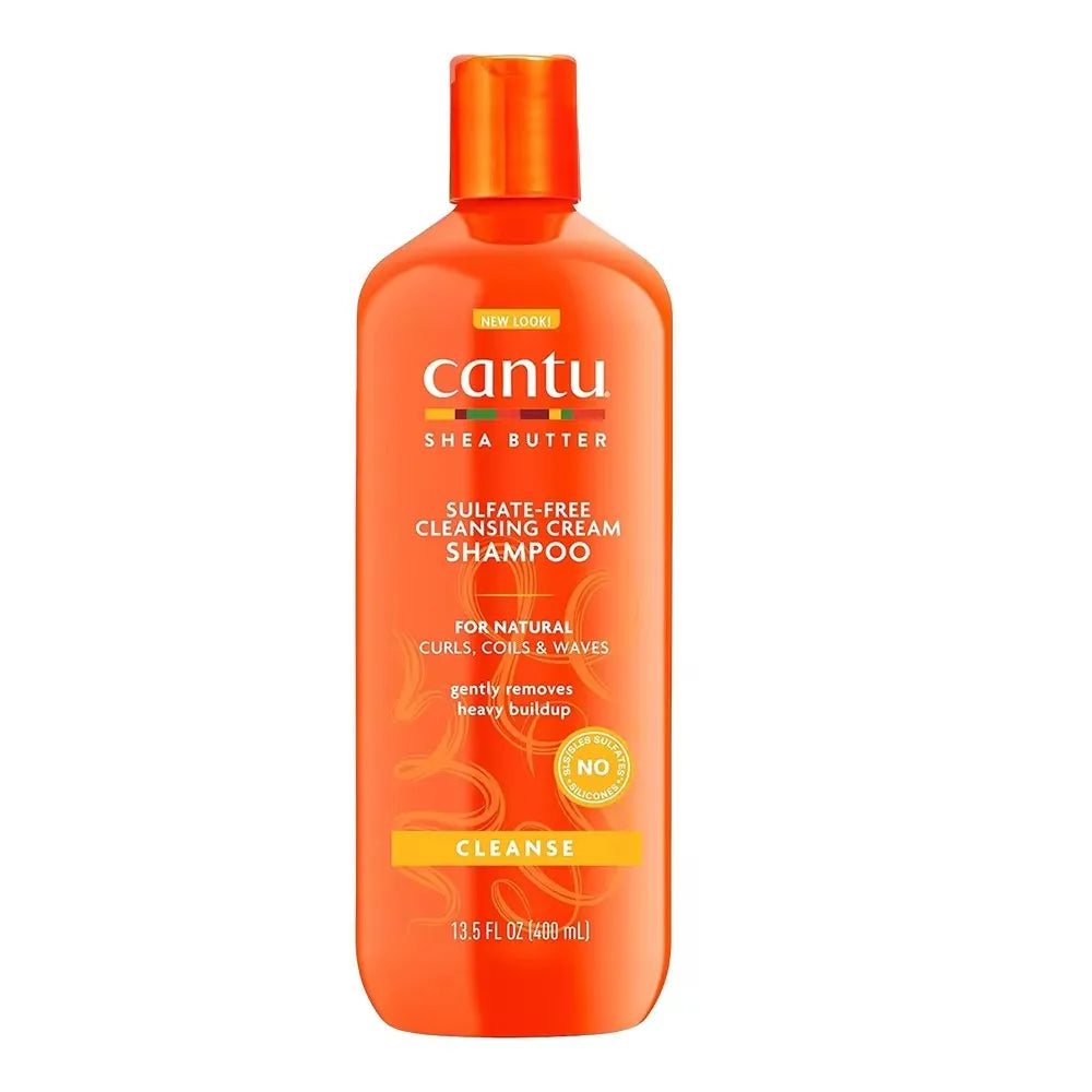 Cantu Edge Control StayGel Champú Acondicionador crema rizadora de Coco para rizos naturales ondas con mantequilla de karité hidratante
