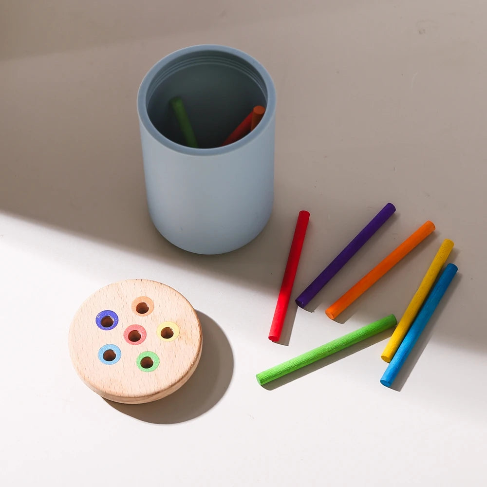 Juguetes Montessori para bebés, juguetes educativos de silicona, juguetes cognitivos, cubo a juego de colores, juguetes para niños pequeños, juego con sensores, juegos para bebés de 2 años