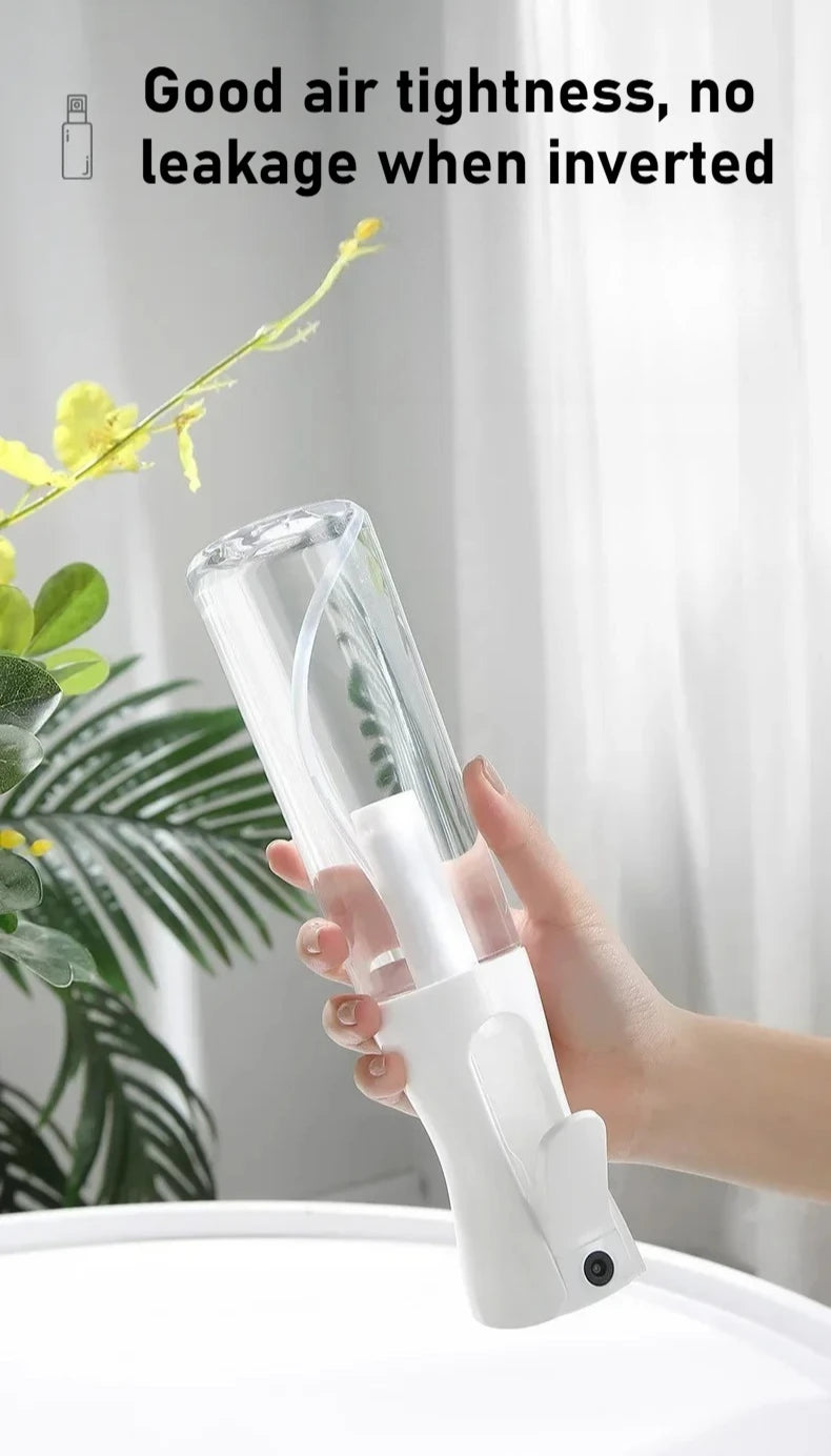 Botella de spray continuo de alta presión degradada para el cuidado y el maquillaje del cabello - Botella de spray de niebla de reposición de agua