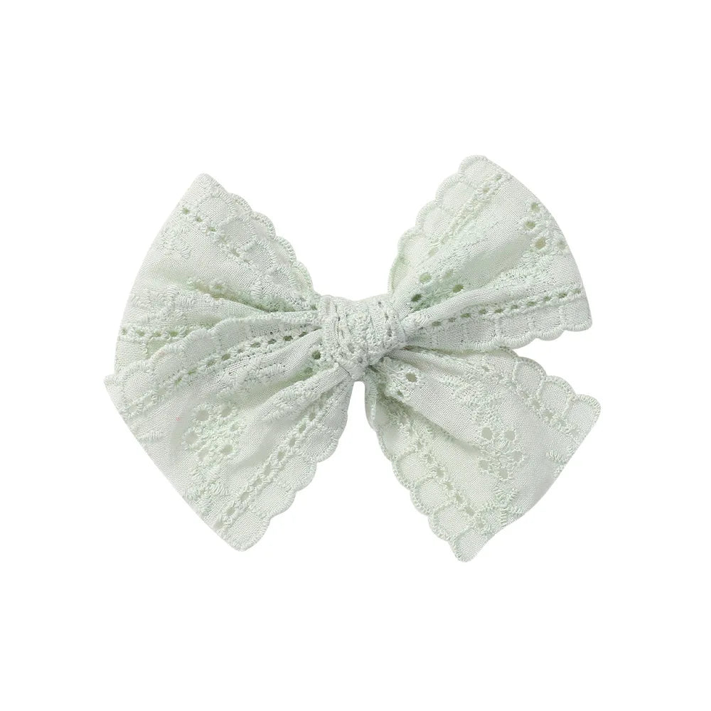 2 unids/set de pinzas para el cabello de bebé para niñas, lazos para el cabello de encaje de algodón, pasador para niños, horquillas completamente envueltas, horquillas para niños pequeños, accesorios para el cabello