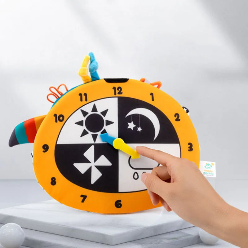 Espejo de suelo para bebé, tiempo de barriga, 6, 12 meses, juguetes sensoriales para recién nacidos de alto contraste, juego de desarrollo Visual para gatear, espejo de juguete para actividades