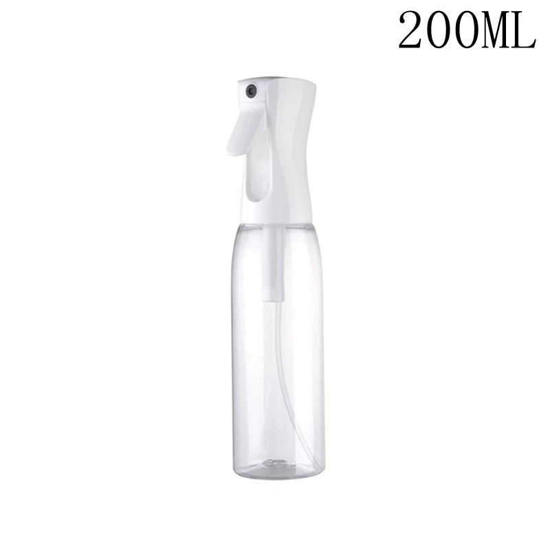 Botella pulverizadora de 200/300ml, lata de agua para plantas de jardín, pulverizador de niebla continuo recargable, herramienta de salón de peluquería de plástico, colores dulces