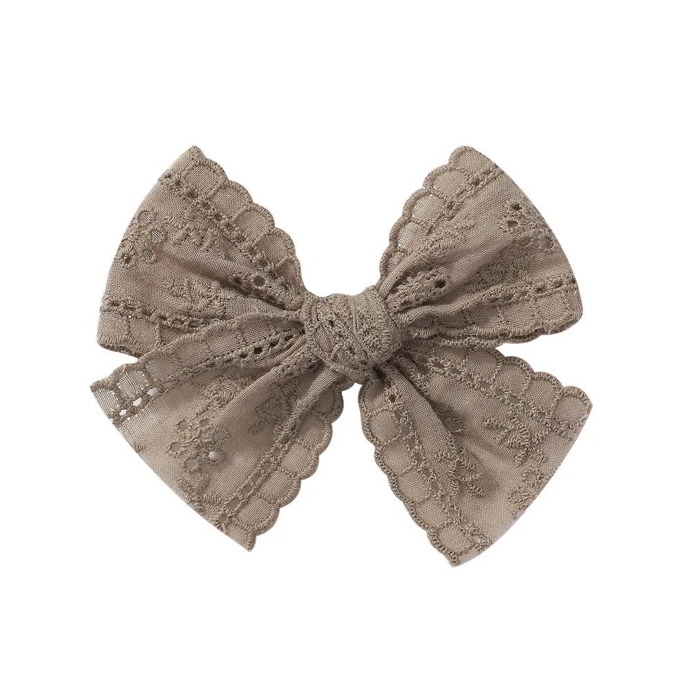 2 unids/set de pinzas para el cabello de bebé para niñas, lazos para el cabello de encaje de algodón, pasador para niños, horquillas completamente envueltas, horquillas para niños pequeños, accesorios para el cabello