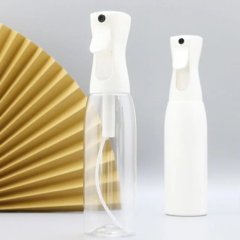 Botellas de pulverización de alta presión de 200/300/500ml, botellas recargables, cuidado continuo, reposición de botella separada, botella de pulverización de niebla con prensa
