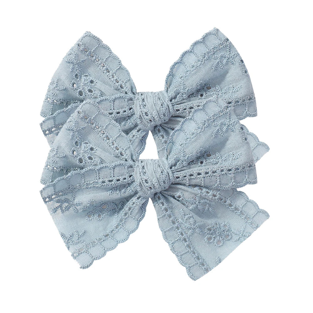 2 unids/set de pinzas para el cabello de bebé para niñas, lazos para el cabello de encaje de algodón, pasador para niños, horquillas completamente envueltas, horquillas para niños pequeños, accesorios para el cabello