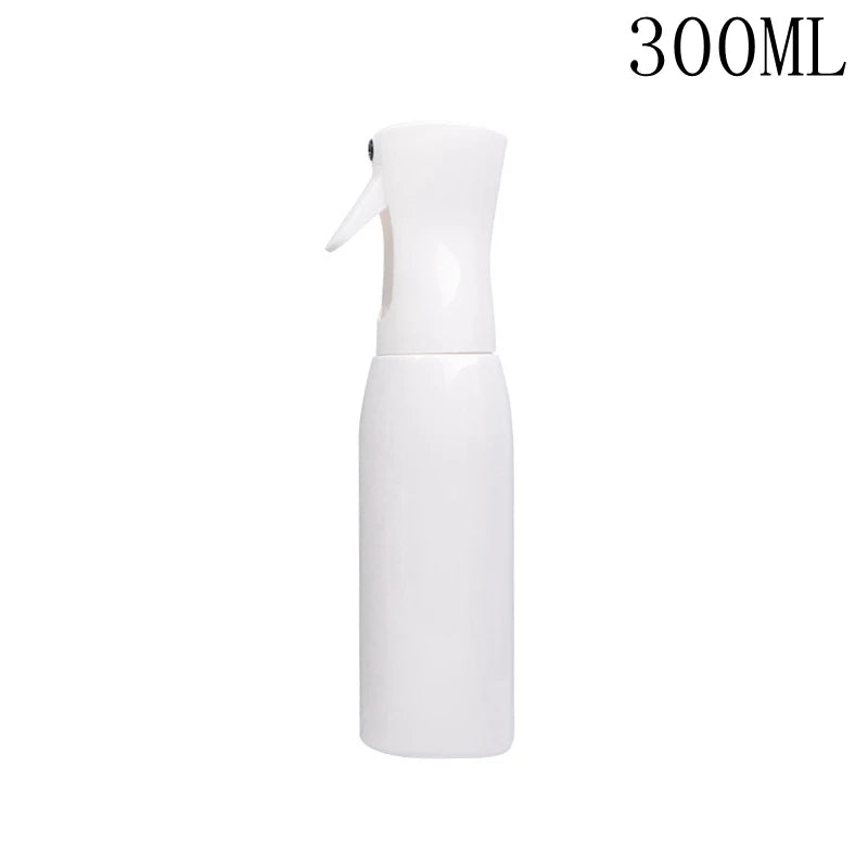 Botella pulverizadora de 200/300ml, lata de agua para plantas de jardín, pulverizador de niebla continuo recargable, herramienta de salón de peluquería de plástico, colores dulces