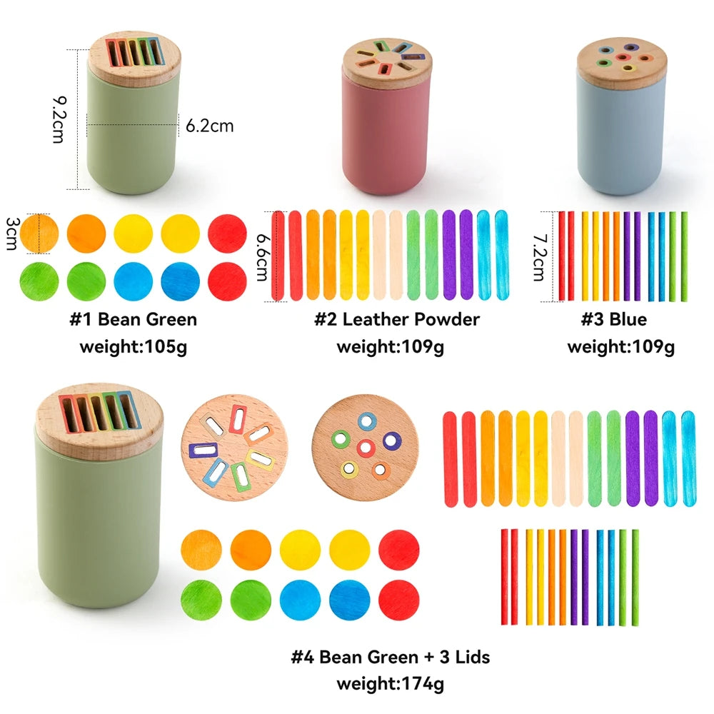 Juguetes Montessori para bebés, juguetes educativos de silicona, juguetes cognitivos, cubo a juego de colores, juguetes para niños pequeños, juego con sensores, juegos para bebés de 2 años