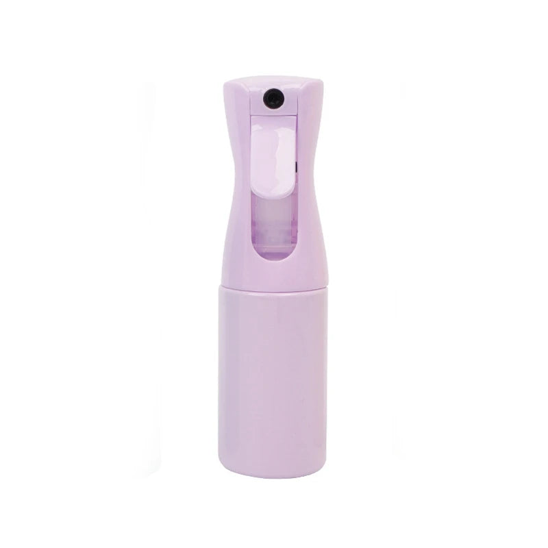 Botella pulverizadora de 200/300ml, lata de agua para plantas de jardín, pulverizador de niebla continuo recargable, herramienta de salón de peluquería de plástico, colores dulces