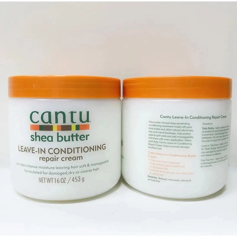 CANTU acondicionador sin enjuague mascarilla para el cabello acondicionamiento crema reparadora para el cabello suave nutre el cuero cabelludo fortalece las raíces cuidado del cabello