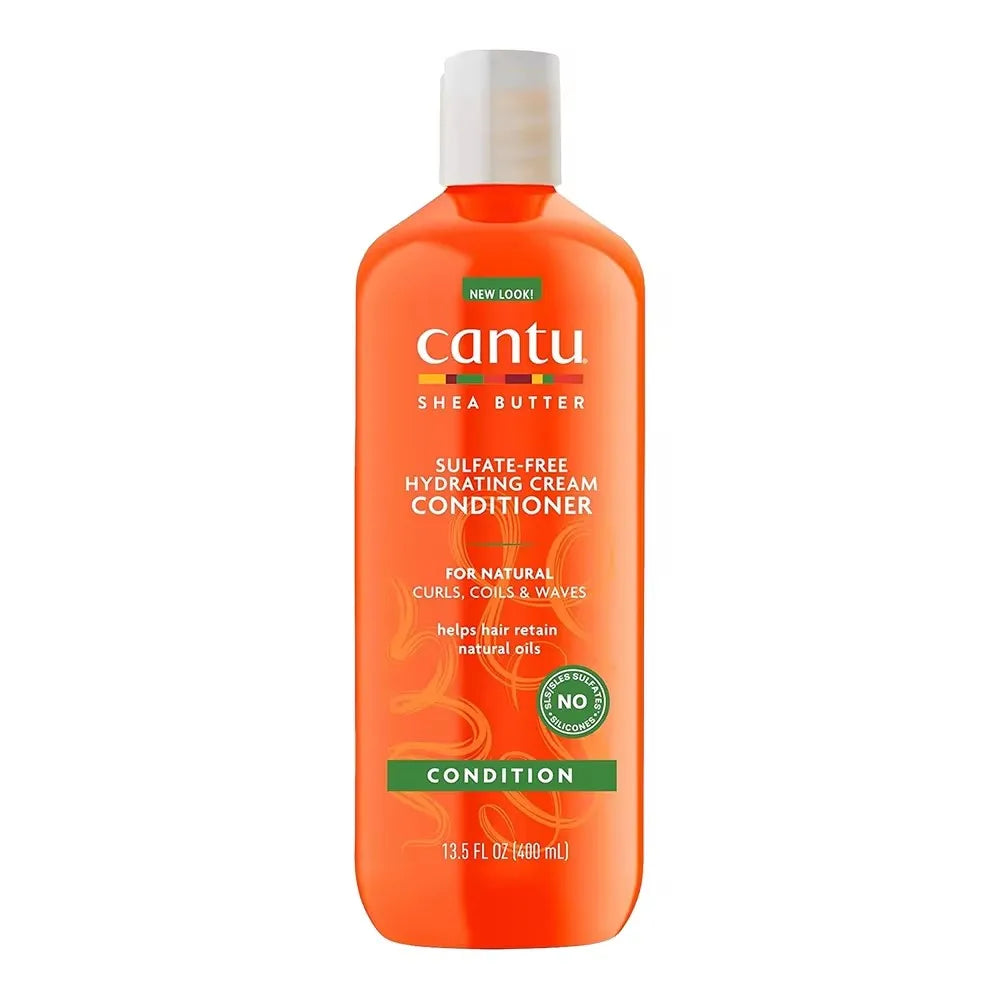 Cantu Edge Control StayGel Champú Acondicionador crema rizadora de Coco para rizos naturales ondas con mantequilla de karité hidratante