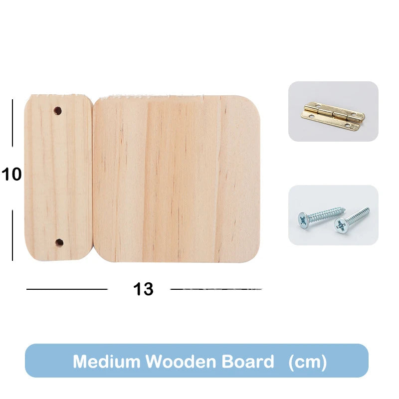 Accesorios de tablero ocupado, pieza de juguete DIY, juguetes de madera, cerraduras de Metal, hebilla de cuero, juegos educativos Montessori, desarrollo intelectual