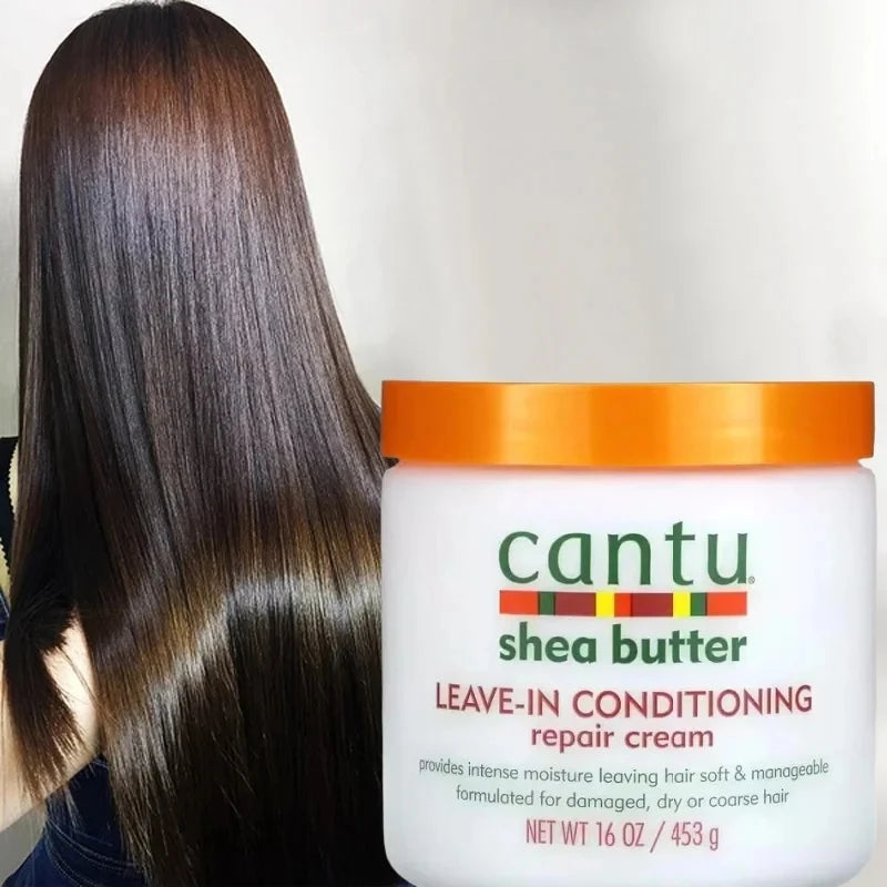 CANTU acondicionador sin enjuague mascarilla para el cabello acondicionamiento crema reparadora para el cabello suave nutre el cuero cabelludo fortalece las raíces cuidado del cabello