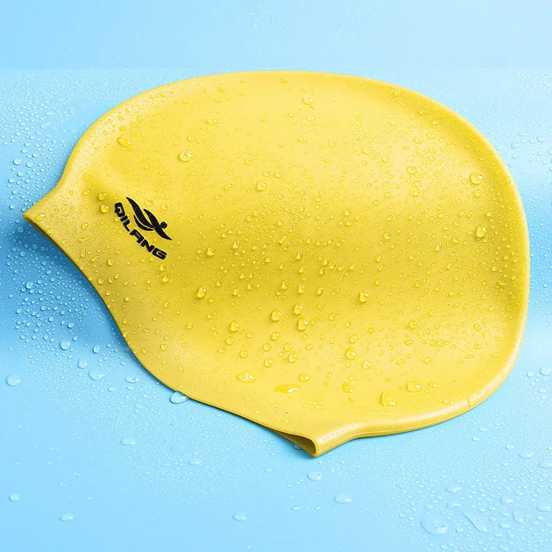 Gorro de natación de silicona impermeable para adultos y niños, protectores auditivos de alta calidad, sin cabeza antiniebla