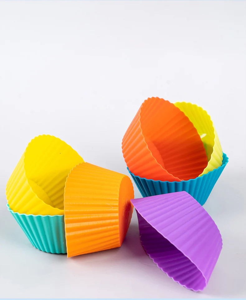 Accesorios de matemáticas Montessori para bebé, rompecabezas de emparejamiento cognitivo Digital, perla ingeniosa, juguetes de acción fina para niños
