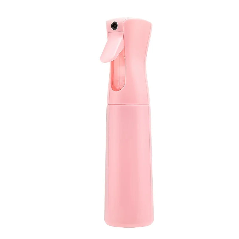 Botellas de pulverización de alta presión de 300ml, botellas recargables, regadera de niebla continua, pulverizadores de agua automáticos para salón de peluquero, nuevo 2025