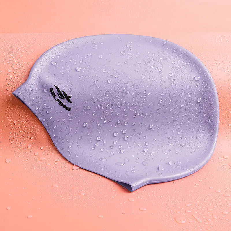 Gorro de natación de silicona impermeable para adultos y niños, protectores auditivos de alta calidad, sin cabeza antiniebla