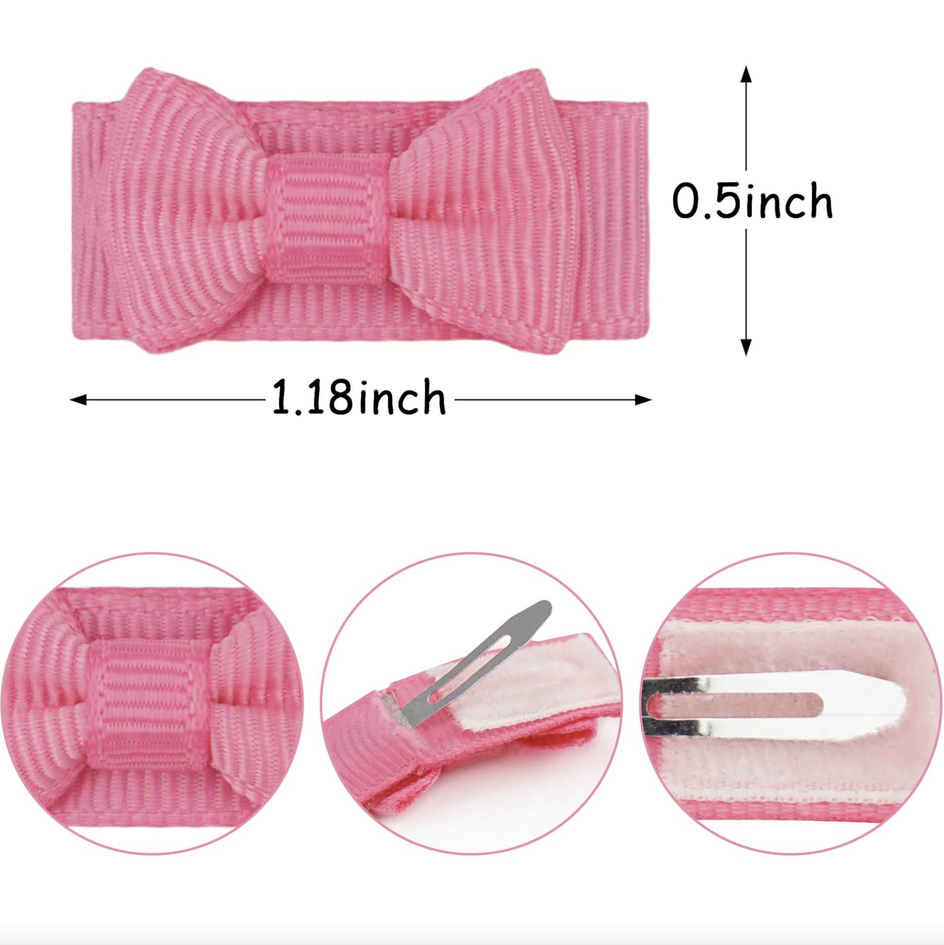 20 unids/set de pinzas para el pelo de bebé, no daña el tocado del pelo, horquilla Lanugo para bebé, pinza para el pelo de princesa trompeta