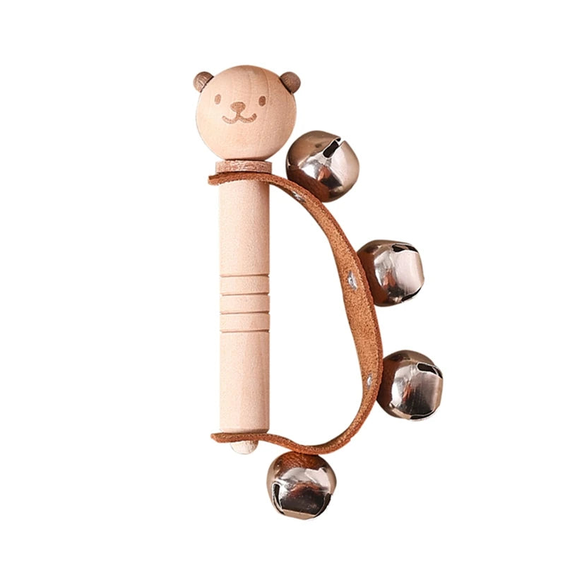 Juguete de madera Montessori, xilófono Multicolor, cuentas de campana, columna de tambor, instrumento Musical, juguete para chico, instrumento Musical educativo, regalo