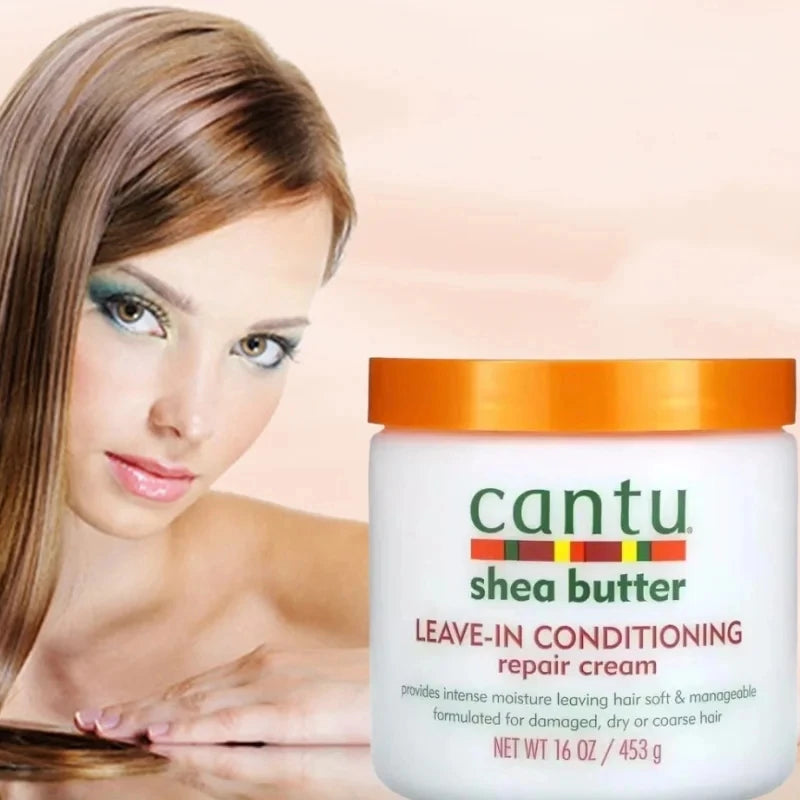 CANTU acondicionador sin enjuague mascarilla para el cabello acondicionamiento crema reparadora para el cabello suave nutre el cuero cabelludo fortalece las raíces cuidado del cabello