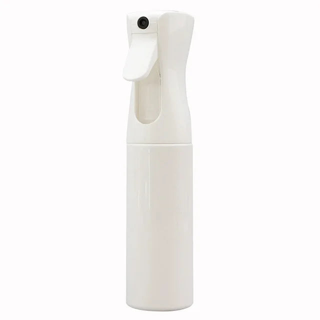 Botella de plástico de alta presión con capacidad de 200ml y 300ml, regadera continua para estilista de cabello y peluquería