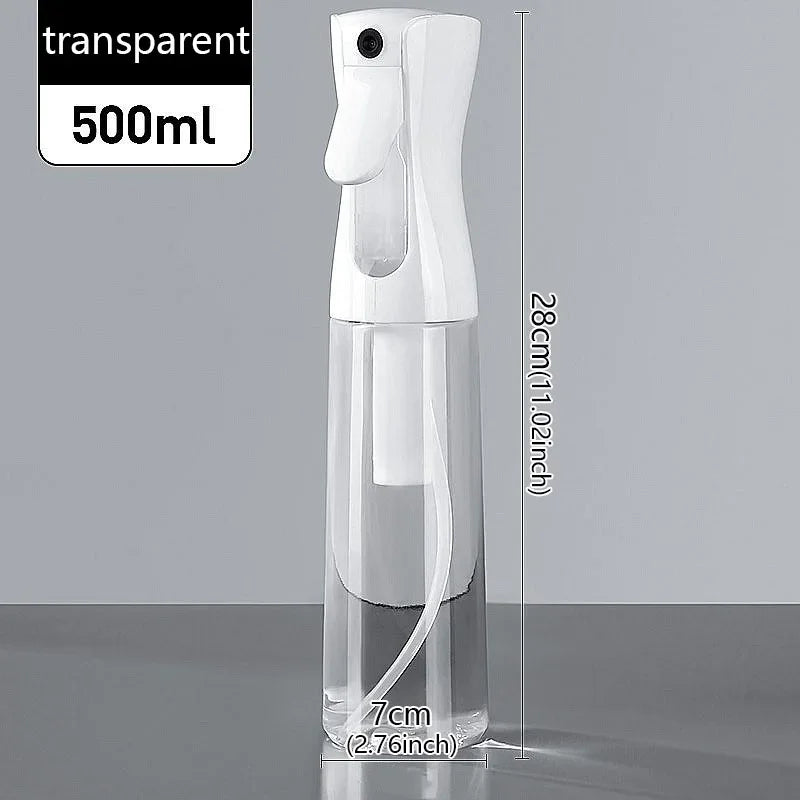 Botellas de pulverización de alta presión de 200/300/500ml, botellas recargables, cuidado continuo, reposición de botella separada, botella de pulverización de niebla con prensa