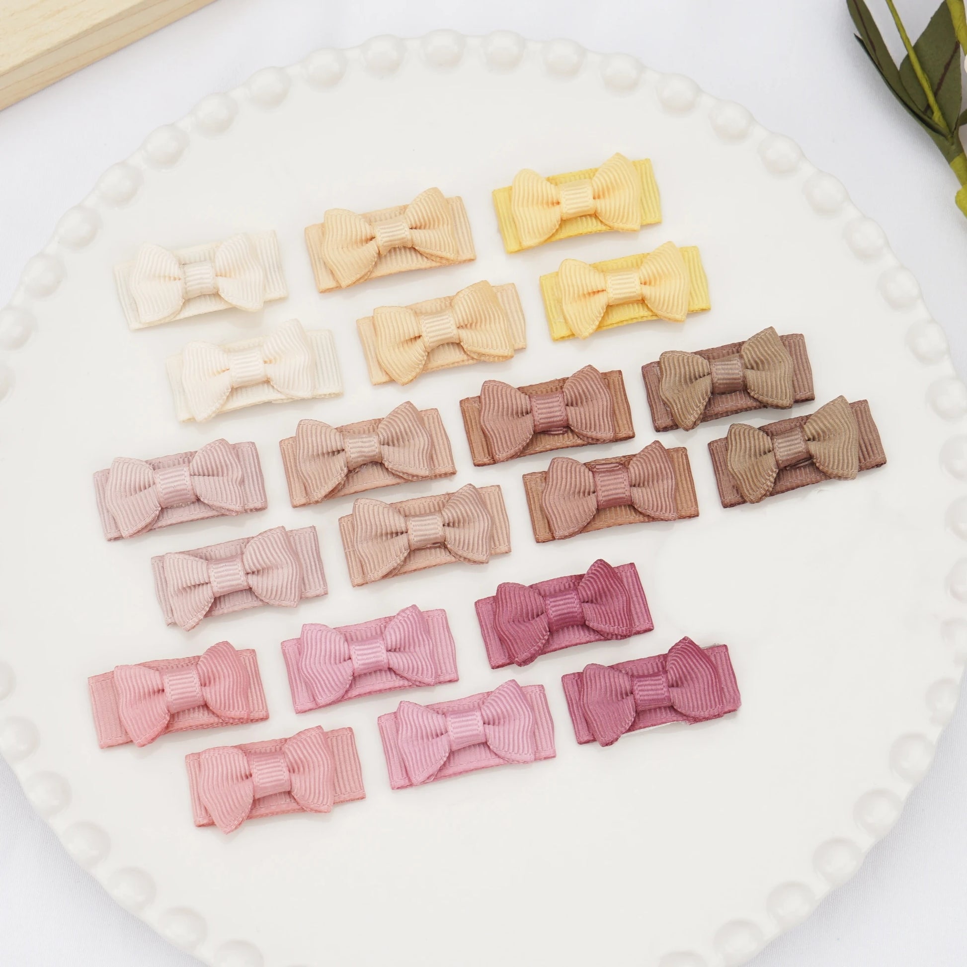 20 unids/set de pinzas para el pelo de bebé, no daña el tocado del pelo, horquilla Lanugo para bebé, pinza para el pelo de princesa trompeta