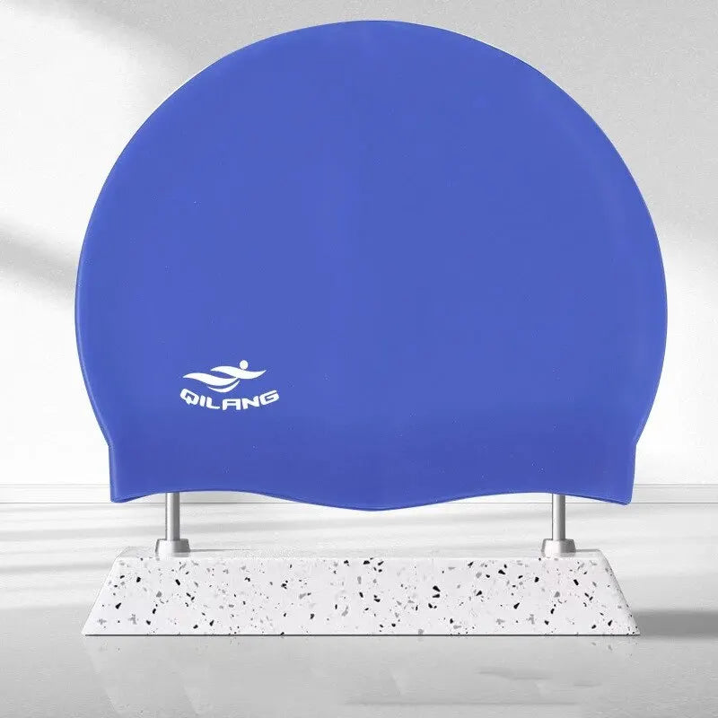 Gorro de natación de silicona impermeable para adultos y niños, protectores auditivos de alta calidad, sin cabeza antiniebla