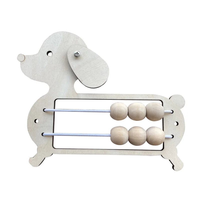 Accesorios de tablero ocupado, pieza de juguete DIY, juguetes de madera, cerraduras de Metal, hebilla de cuero, juegos educativos Montessori, desarrollo intelectual
