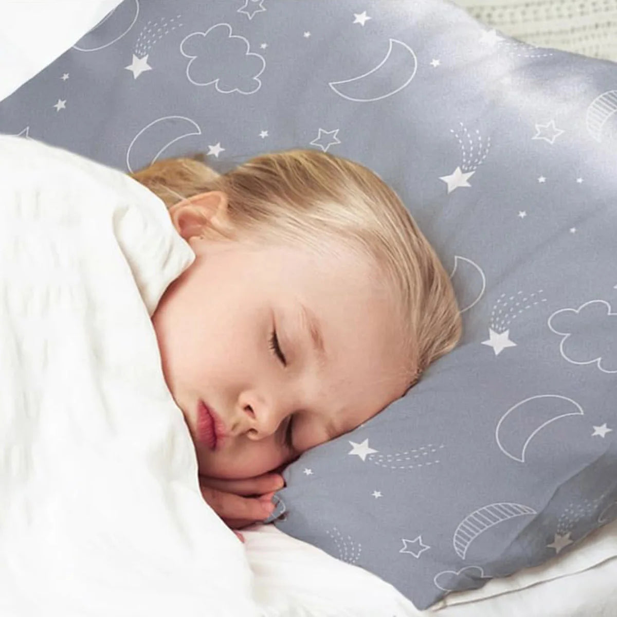 1 paquete de fundas de almohada de satén de seda para niños, funda de almohada suave para cama de niños y niñas, fundas de almohada lavables a máquina, suministros para el hogar