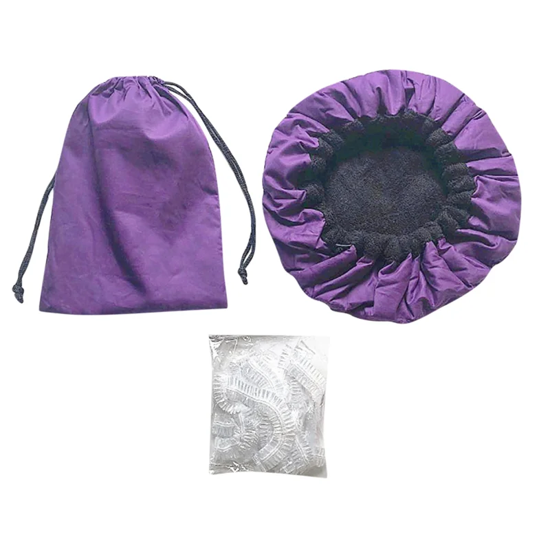 A08F-tapa para el cuidado de las semillas de lino, calefacción por microondas, tapa para cocinar al vapor, cuidado del cabello, tapa de aceite horneado, calefacción