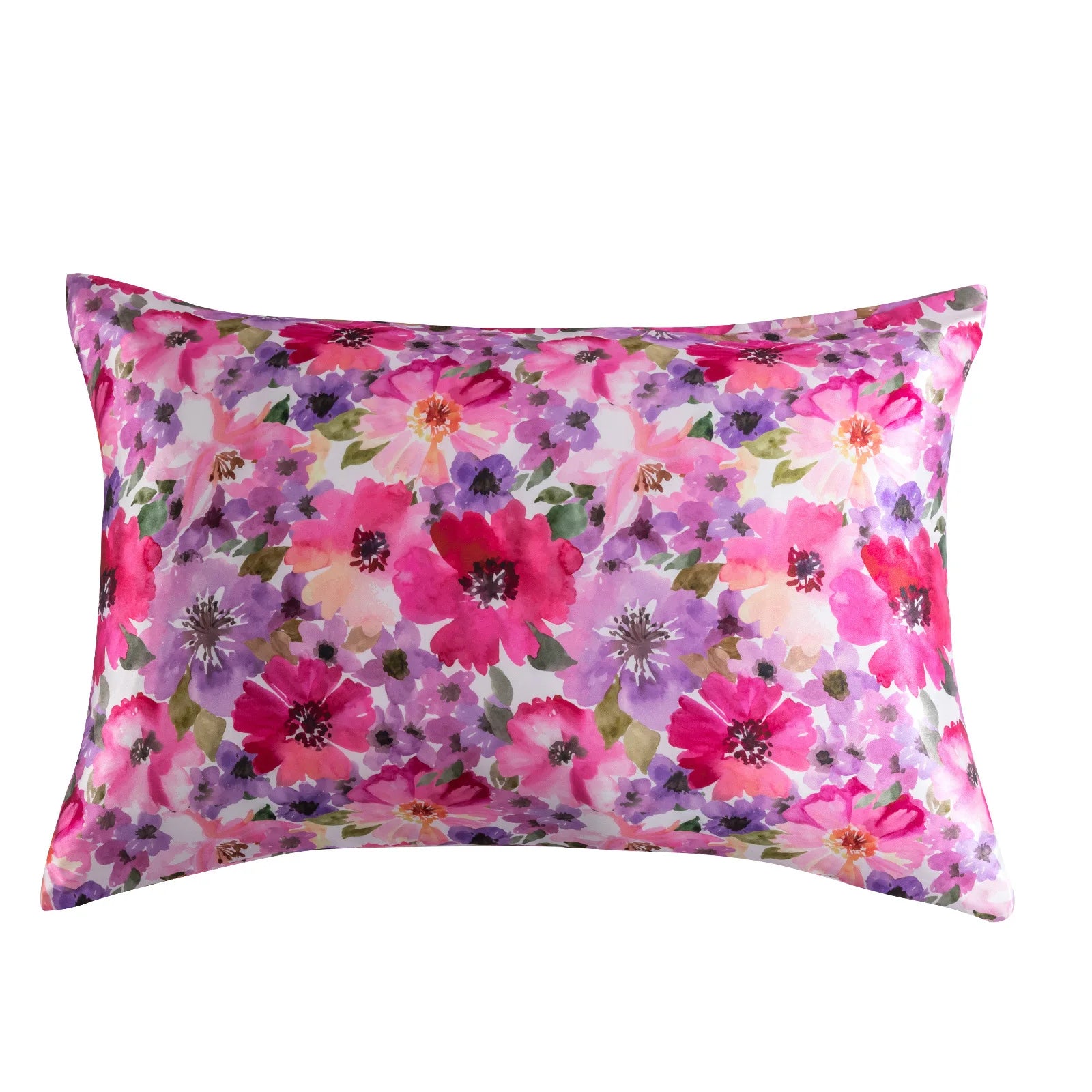 Funda de almohada de satén para pelo y piel, juego de 2 fundas de almohada con estampado de leopardo gris, fundas de almohada de satén de seda con cierre de sobre