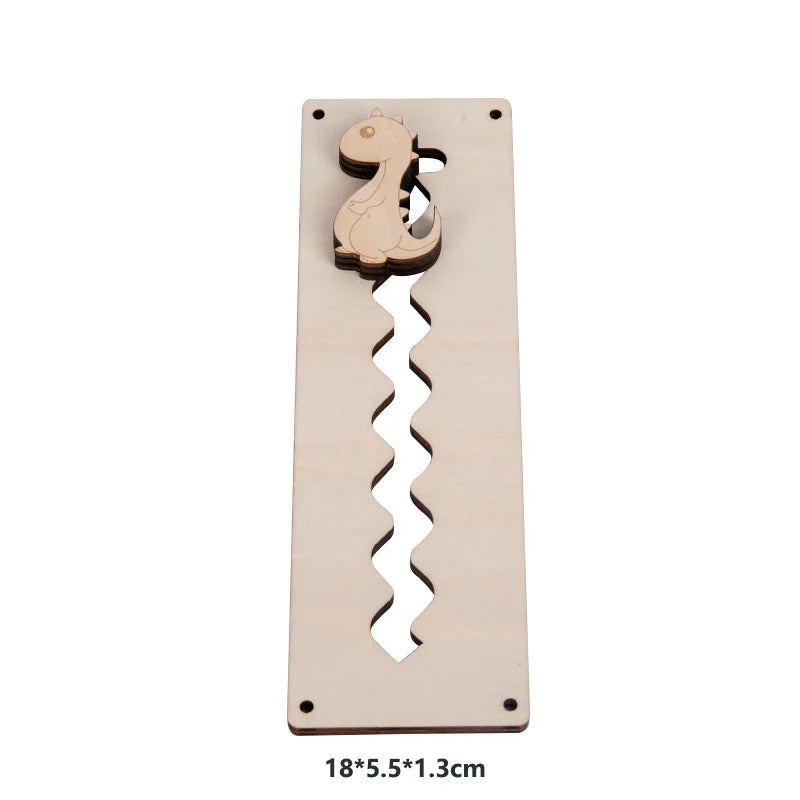 Accesorios de tablero ocupado, pieza de juguete DIY, juguetes de madera, cerraduras de Metal, hebilla de cuero, juegos educativos Montessori, desarrollo intelectual