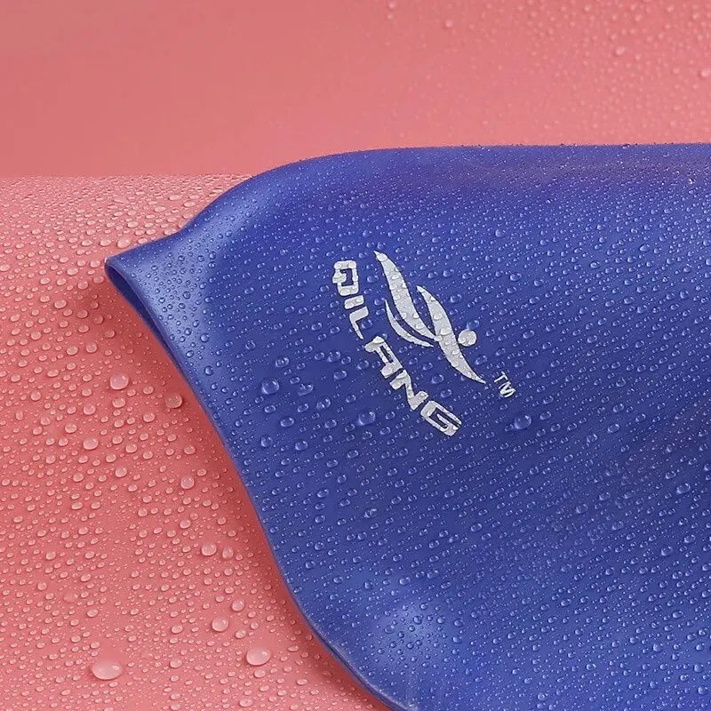 Gorro de natación de silicona impermeable para adultos y niños, protectores auditivos de alta calidad, sin cabeza antiniebla