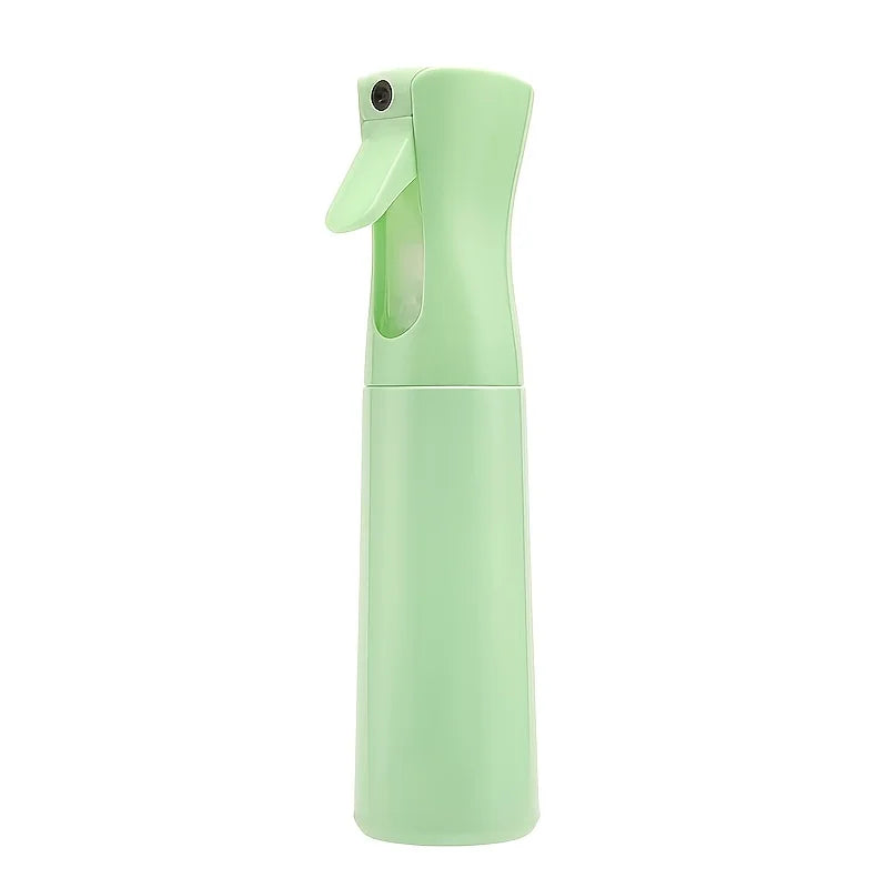 Botellas de pulverización de alta presión de 300ml, botellas recargables, regadera de niebla continua, pulverizadores de agua automáticos para salón de peluquero, nuevo 2025