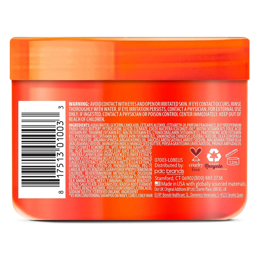 Cantu Edge Control StayGel Champú Acondicionador crema rizadora de Coco para rizos naturales ondas con mantequilla de karité hidratante
