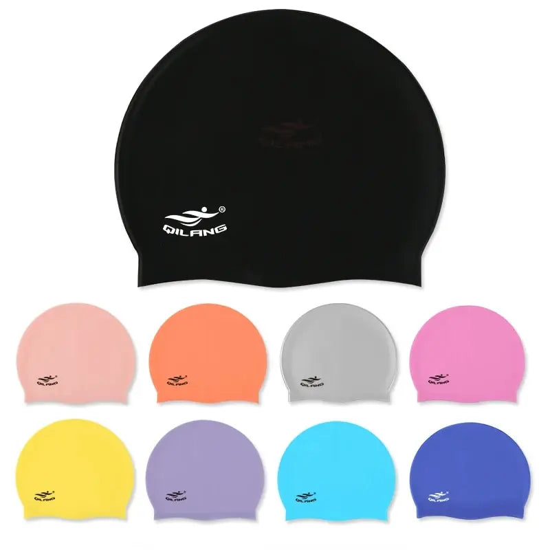 Gorro de natación de silicona impermeable para adultos y niños, protectores auditivos de alta calidad, sin cabeza antiniebla
