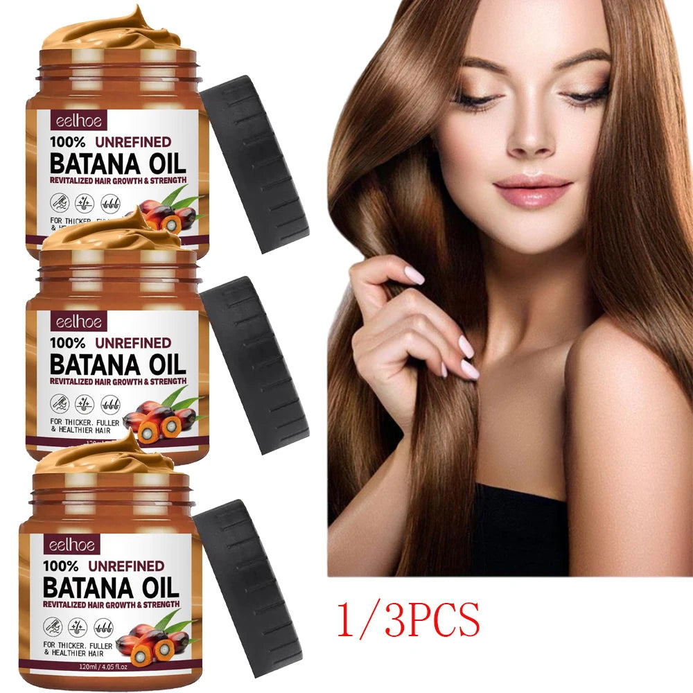 100% aceite de Batana Natural para el tratamiento del cabello, mejora el cabello, suavizante, nutritivo, hidratante, promueve el cuidado del cabello saludable