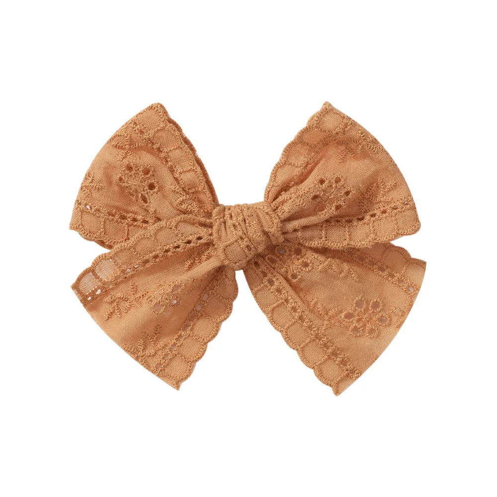 2 unids/set de pinzas para el cabello de bebé para niñas, lazos para el cabello de encaje de algodón, pasador para niños, horquillas completamente envueltas, horquillas para niños pequeños, accesorios para el cabello