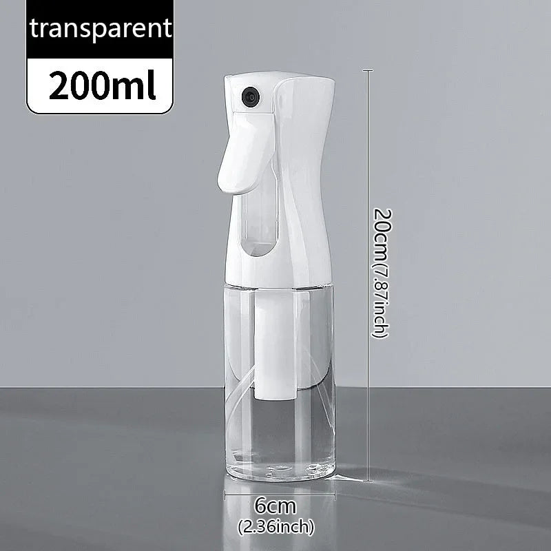 Botellas de pulverización de alta presión de 200/300/500ml, botellas recargables, cuidado continuo, reposición de botella separada, botella de pulverización de niebla con prensa