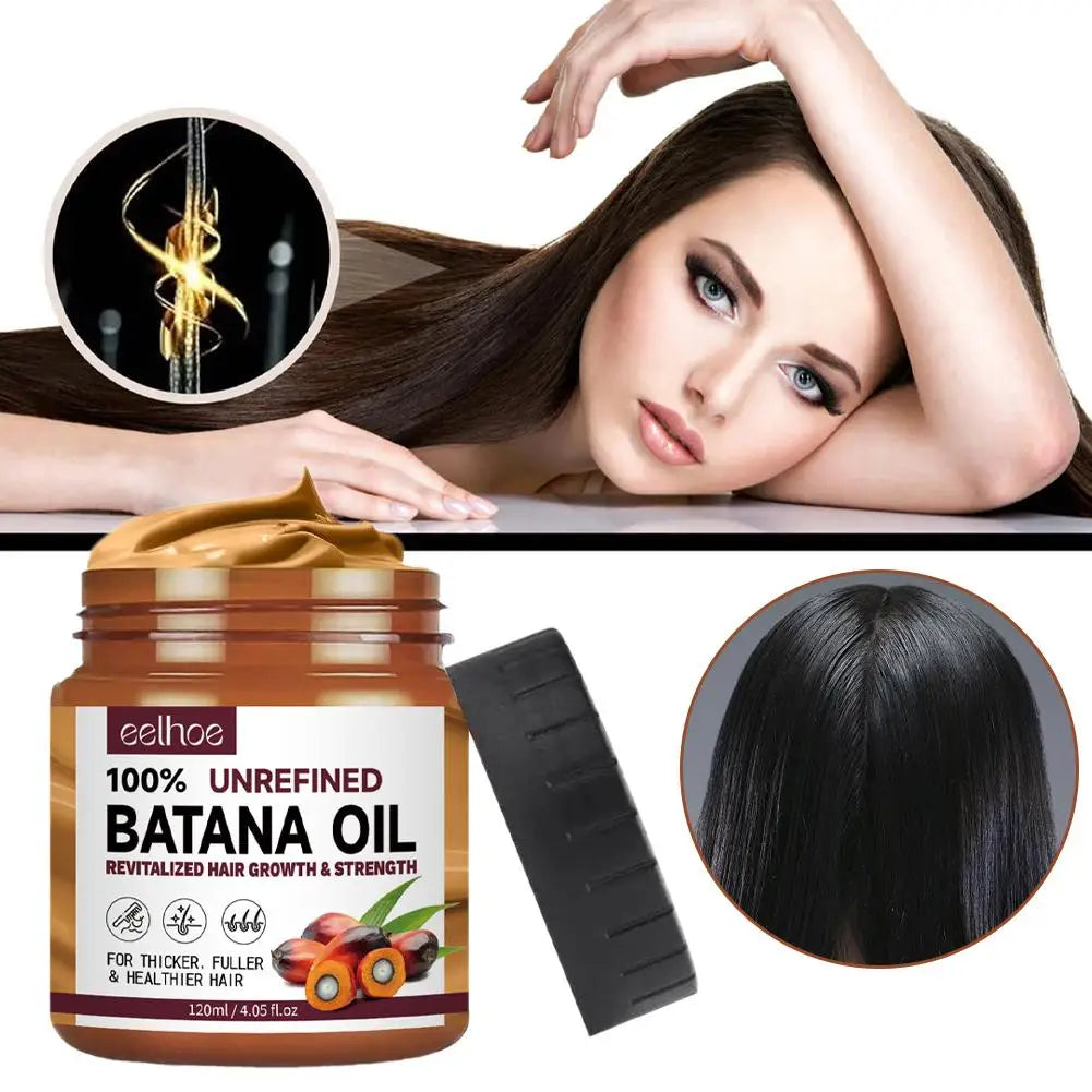100% aceite de Batana Natural para el tratamiento del cabello, mejora el cabello, suavizante, nutritivo, hidratante, promueve el cuidado del cabello saludable