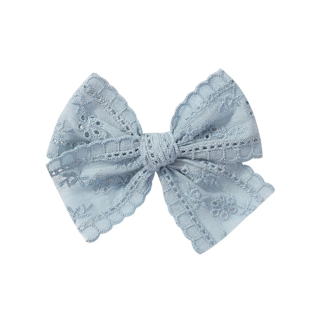 2 unids/set de pinzas para el cabello de bebé para niñas, lazos para el cabello de encaje de algodón, pasador para niños, horquillas completamente envueltas, horquillas para niños pequeños, accesorios para el cabello