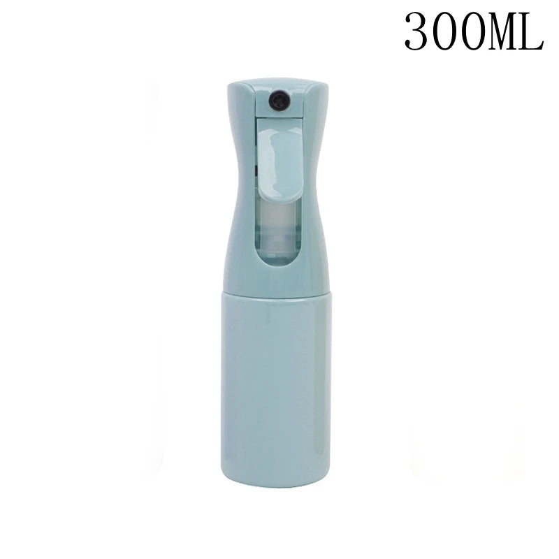 Botella pulverizadora de 200/300ml, lata de agua para plantas de jardín, pulverizador de niebla continuo recargable, herramienta de salón de peluquería de plástico, colores dulces